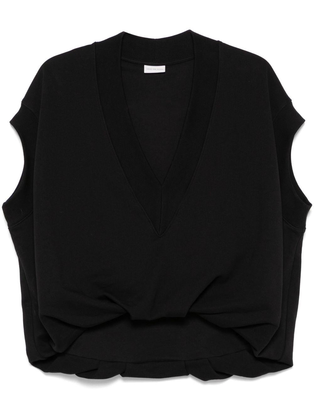 Draped top 011113 1610900 DRIES VAN NOTEN