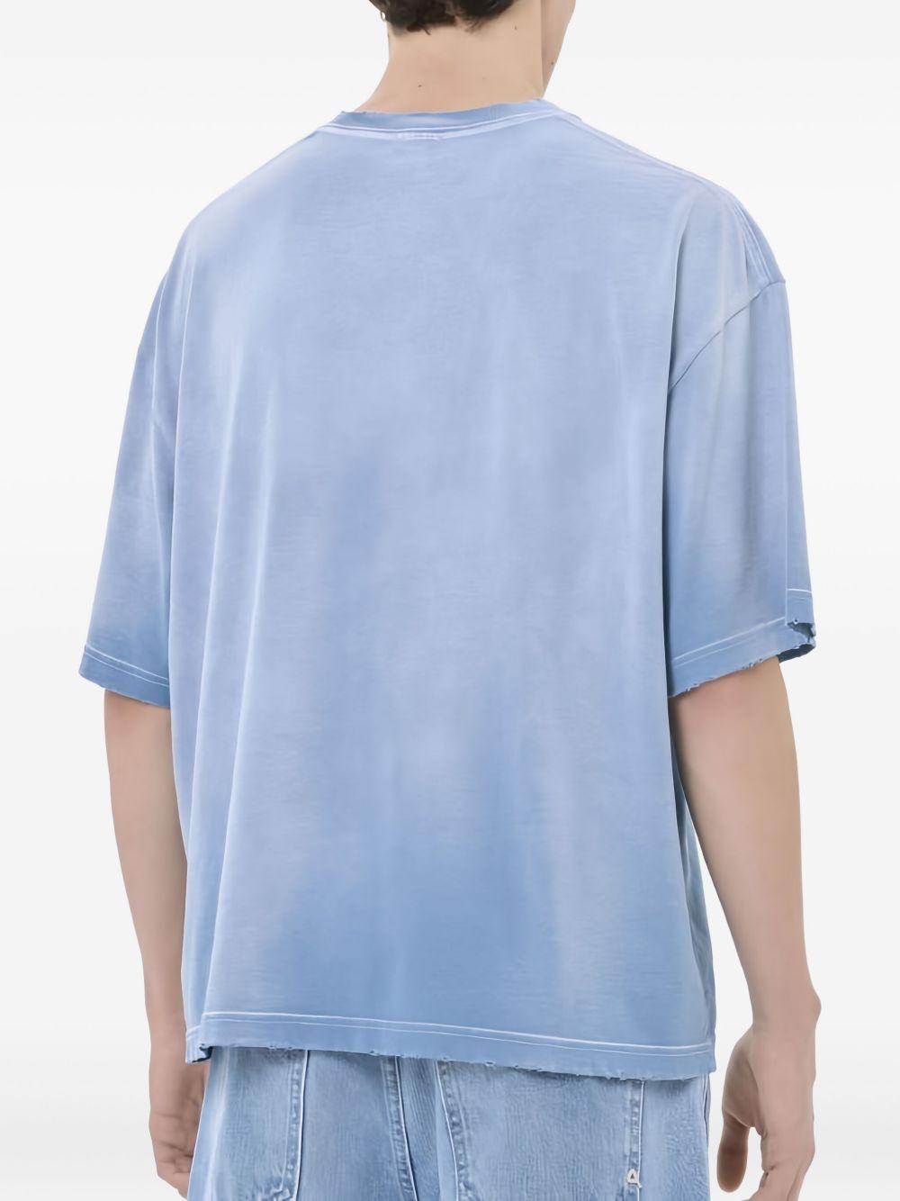 Oversized T-Shirt with lettering on chest 351MC03 56 CYCLE