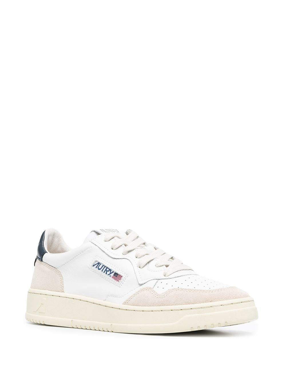 Medalist sneakers AULM LS28LEAT/SUEDE WHT/BLUE AUTRY