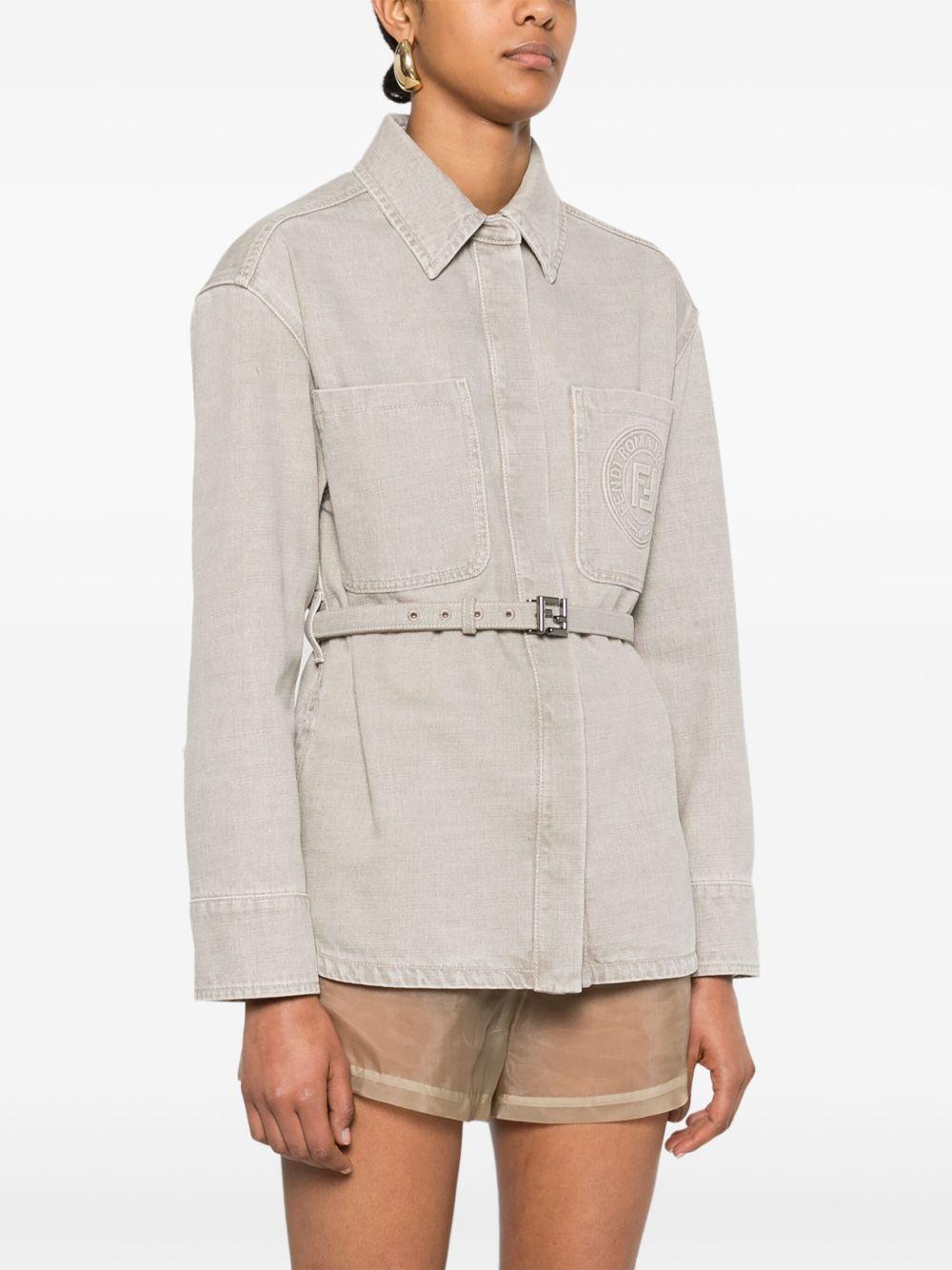 Denim Go-To Jacket FLF677 ASMBF1RX9 FENDI