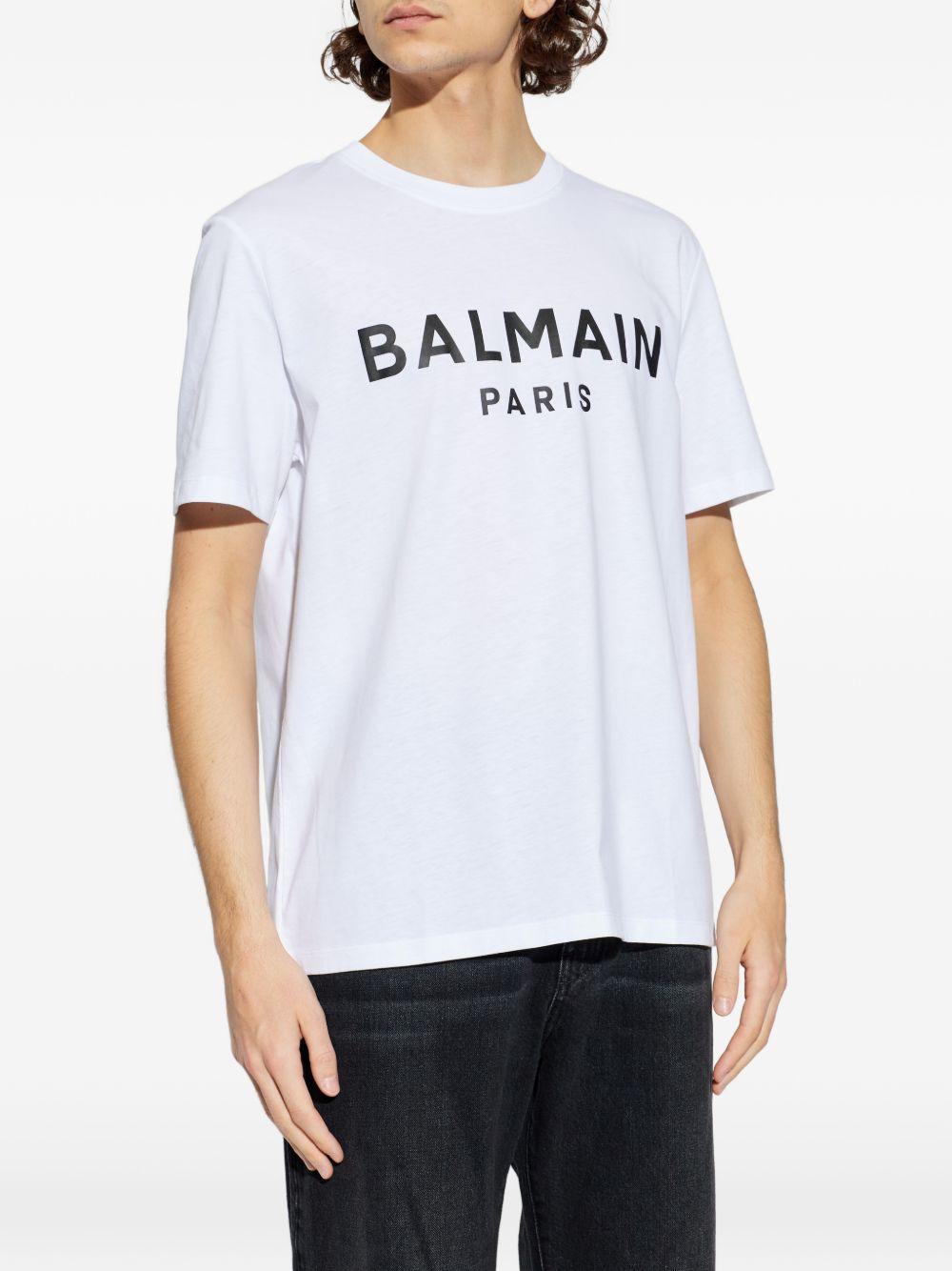 logo-print T-shirt GH1EG000BD45 GAB BALMAIN