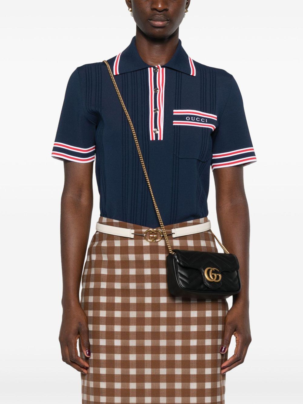 Mini GG Marmont cross body bag<BR/><BR/><BR/> 476433 DTDCT1000 GUCCI
