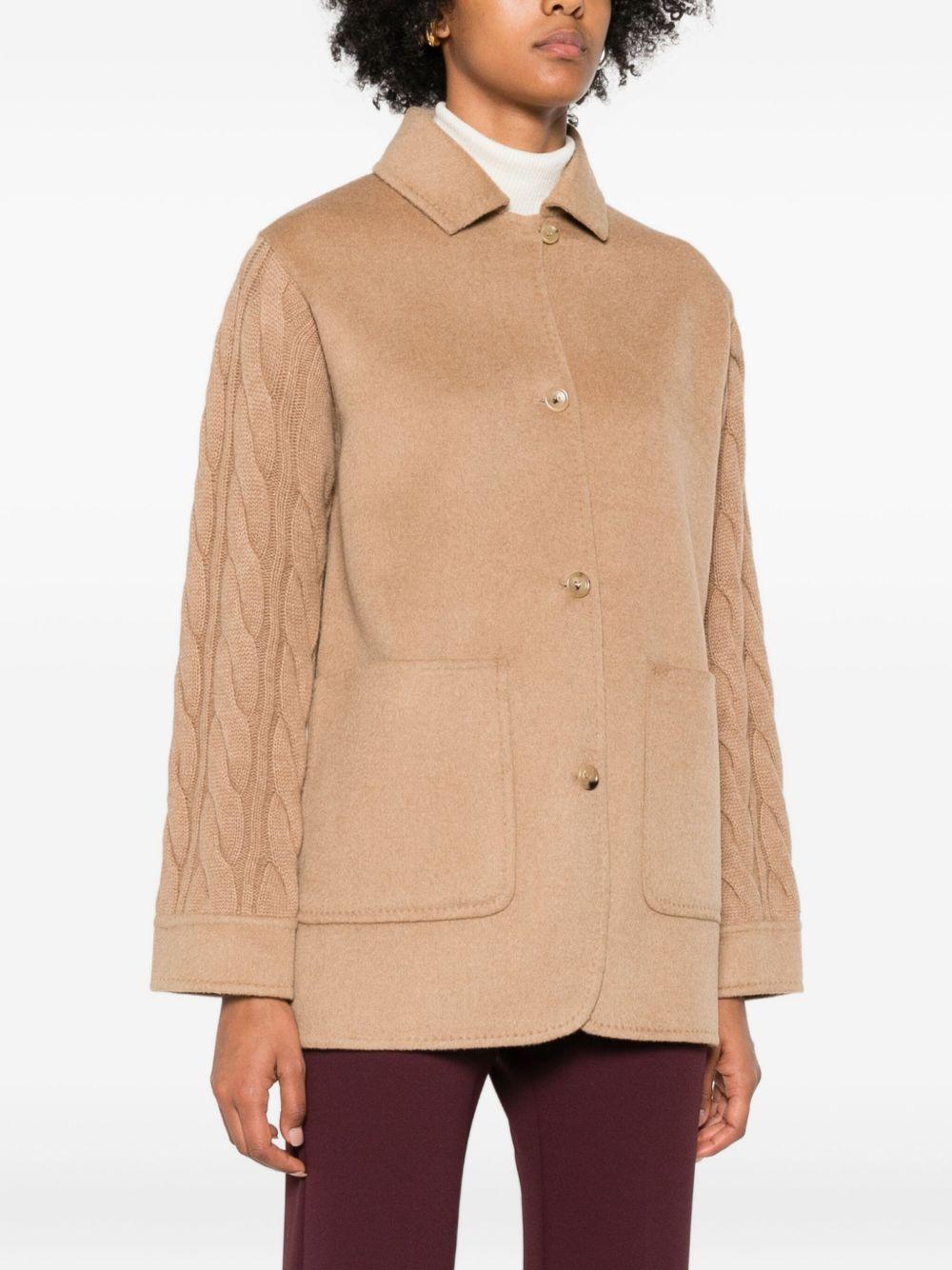 Camel yarn overshirt 2521316012 TACCO001 MAX MARA