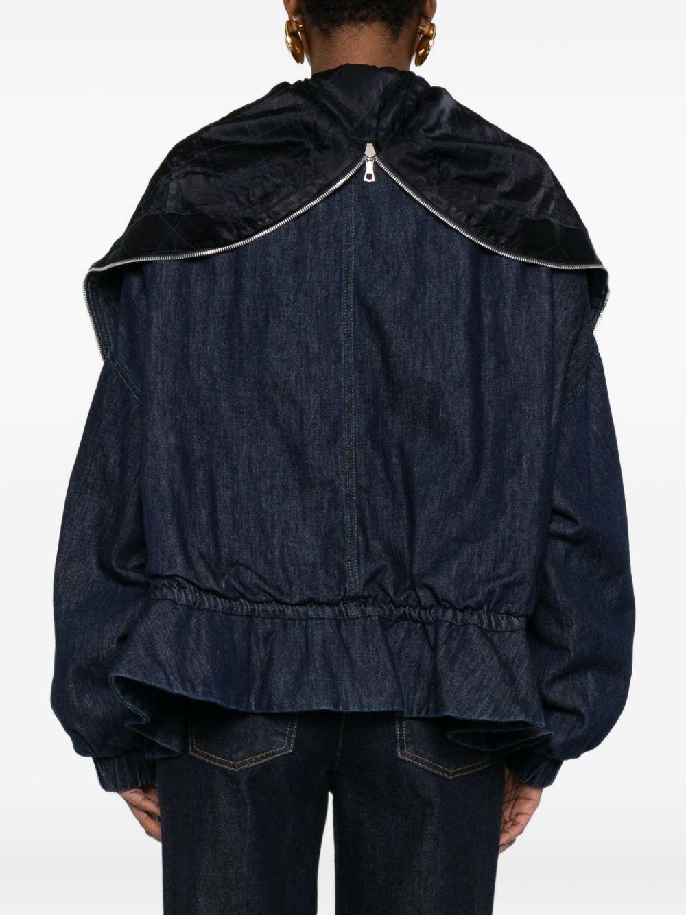 Jacket with hood and ruffles 010537 2381507 DRIES VAN NOTEN