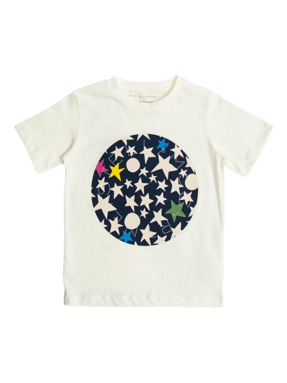 Star Graphic T-Shirt TX8B71 Z0434101 STELLA McCARTNEY KIDS