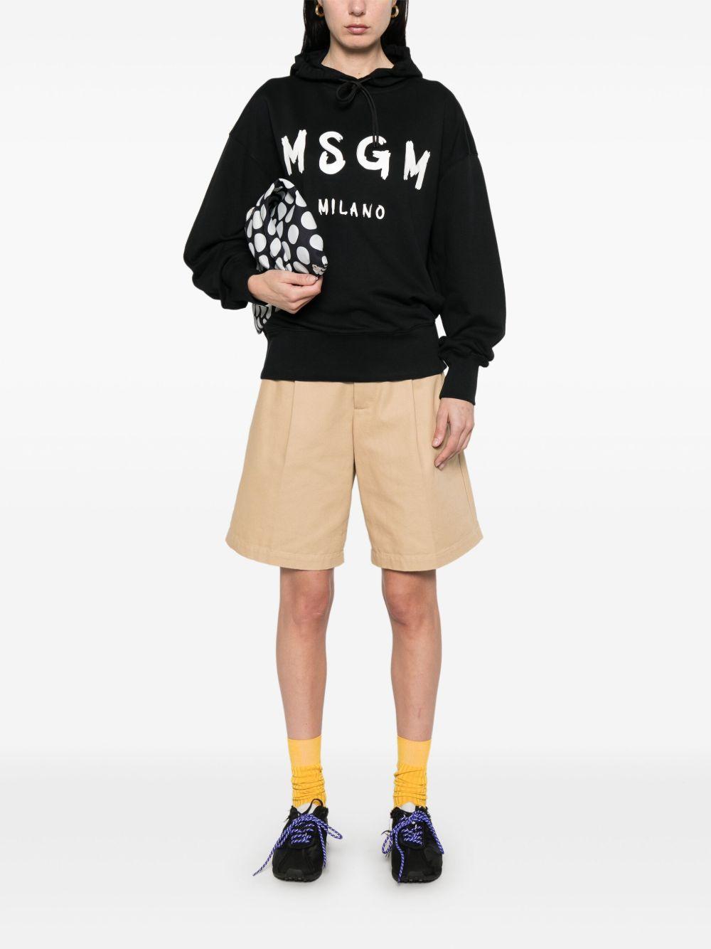 Logo grafiti hoodie 2000MDM515 30000199 MSGM