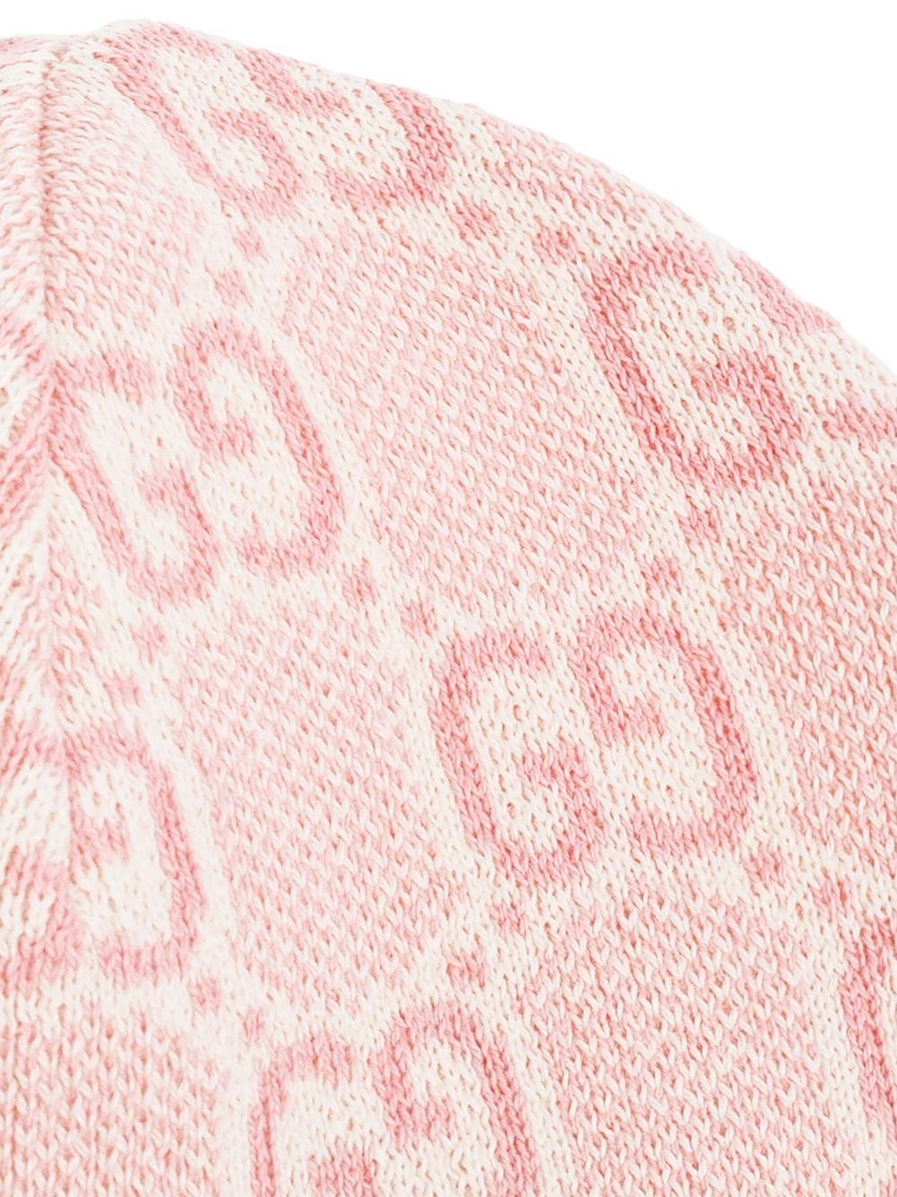 GG cotton beanie<BR/><BR/><BR/> 805839 3K1115878 GUCCI KIDS