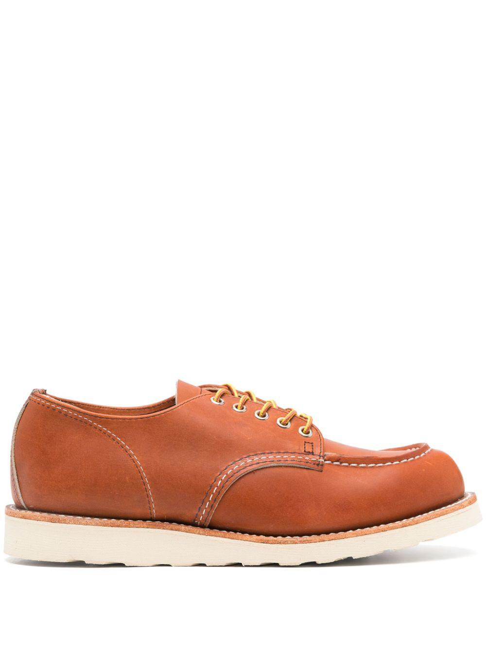 ShopMoc leather derby shoes<BR/><BR/><BR/> 08092 RED WING