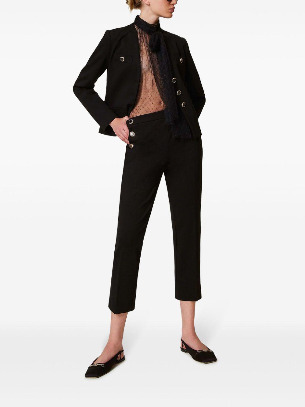Jewel buttons trousers<BR/><BR/> 251TP2137 00006 TWINSET