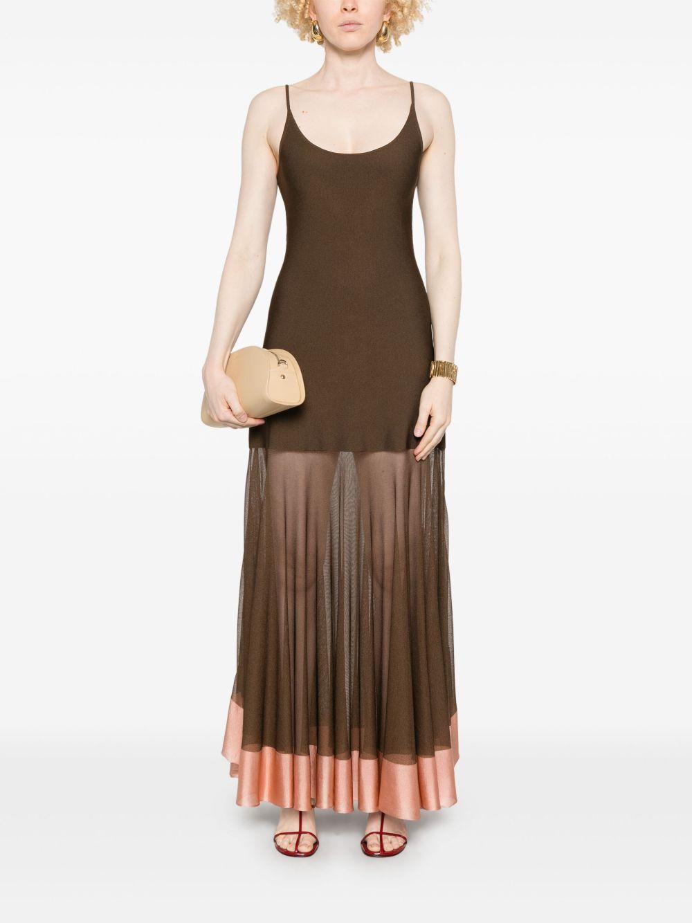 Knitted maxi dress<BR/><BR/> FZDD39 AUHRF1RXA FENDI