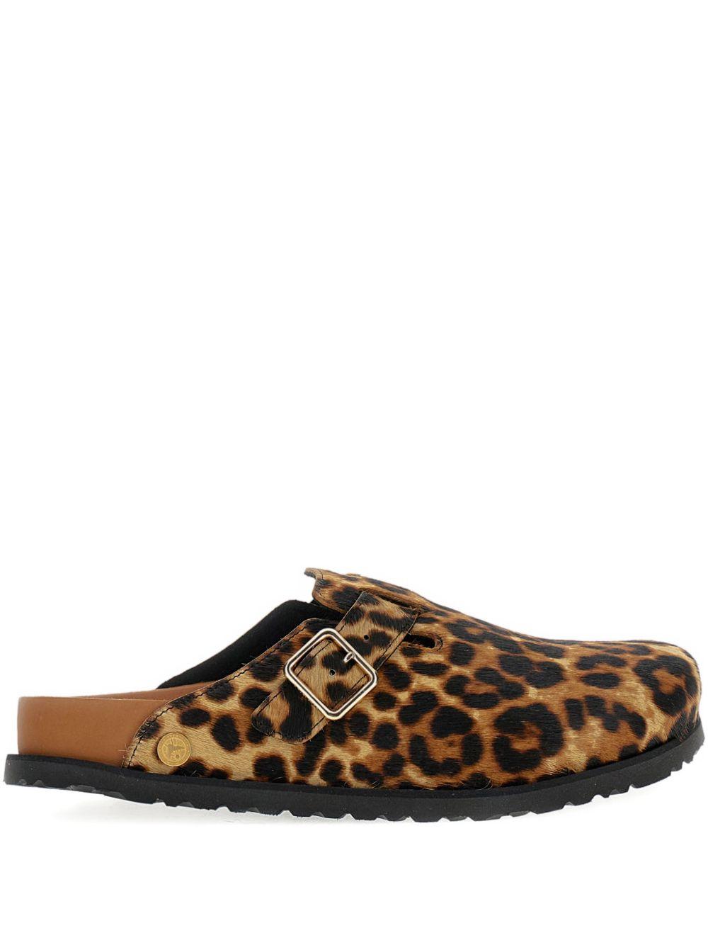 Boston Pony Hair EXQ Narrow 1031919 LEOPARD BIRKENSTOCK 1774