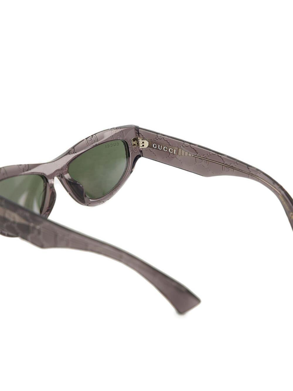 Cat Eye Sunglasses with GG Motif<BR/> 819555 J07421012 GUCCI