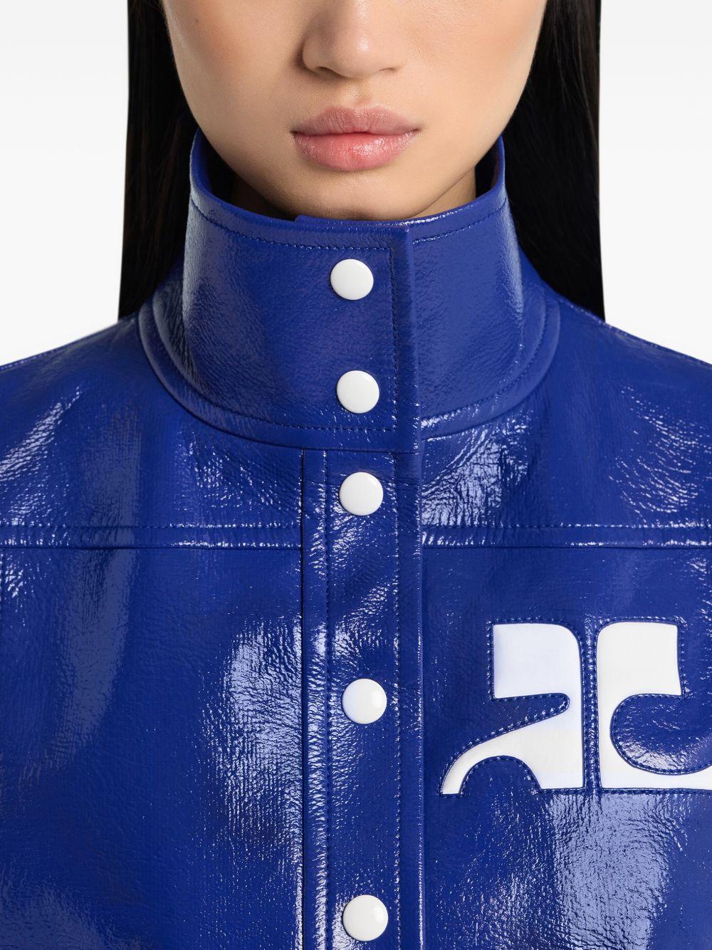 REEDITION VINYL JACKET 223CBL005VY0014 7087 COURRÈGES