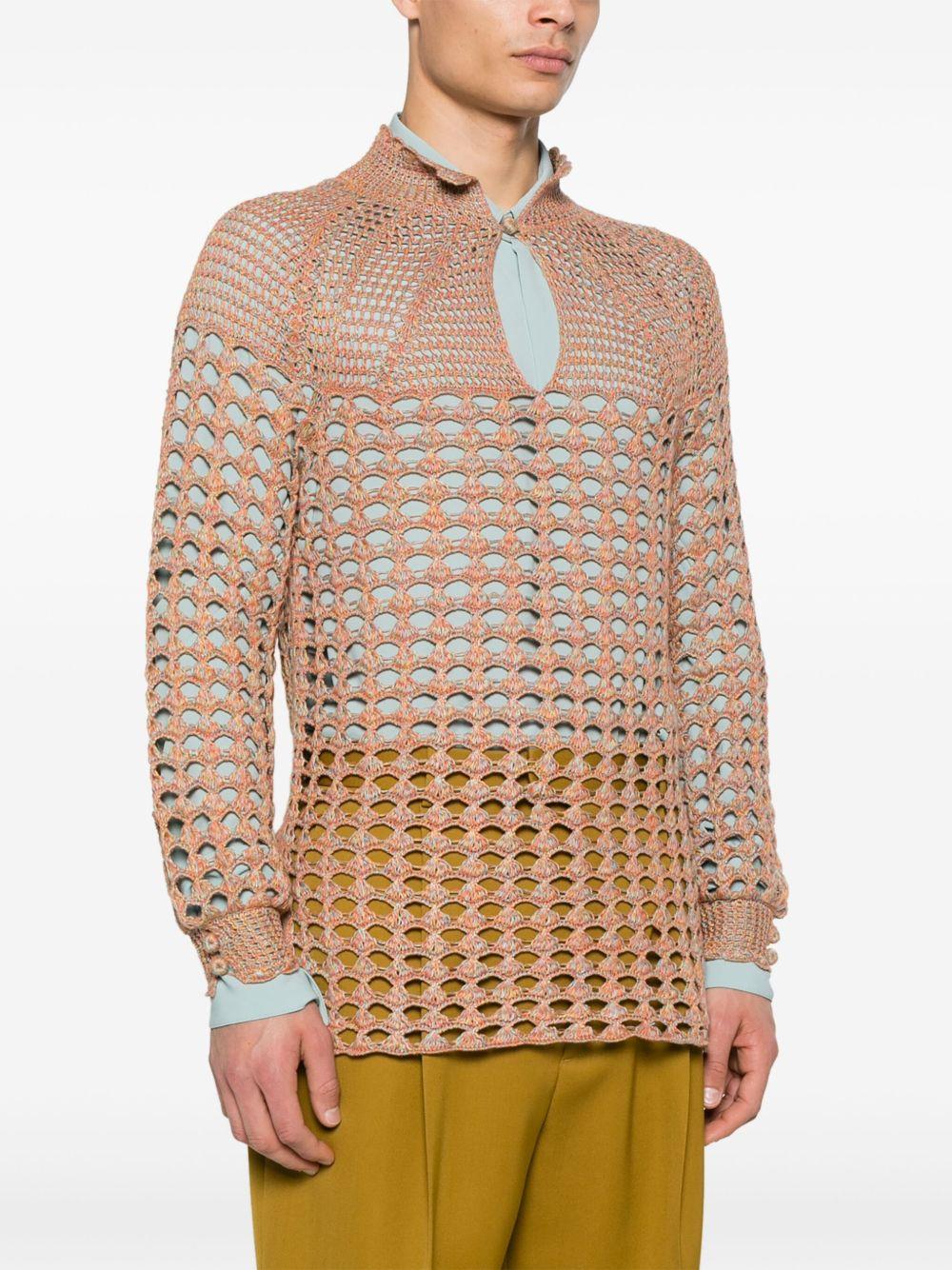 Knitted sweatshirt<BR/><BR/><BR/> 6V0KC34AAUT AH2 VALENTINO GARAVANI
