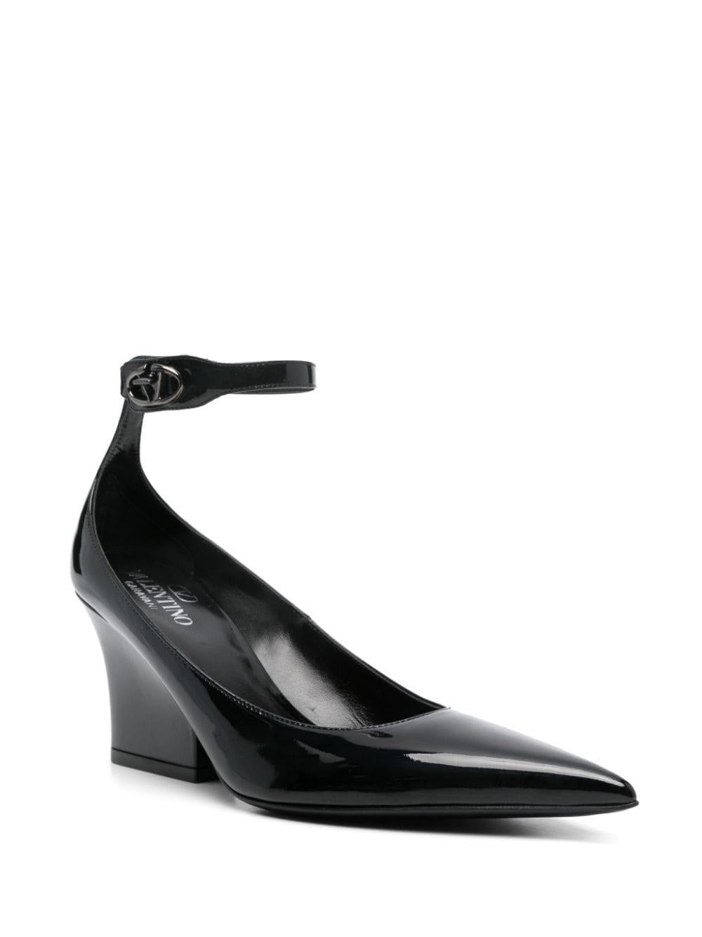 80mm VLogo Signature pumps<BR/><BR/><BR/> 5W0S0KT5XFV 0NO VALENTINO GARAVANI