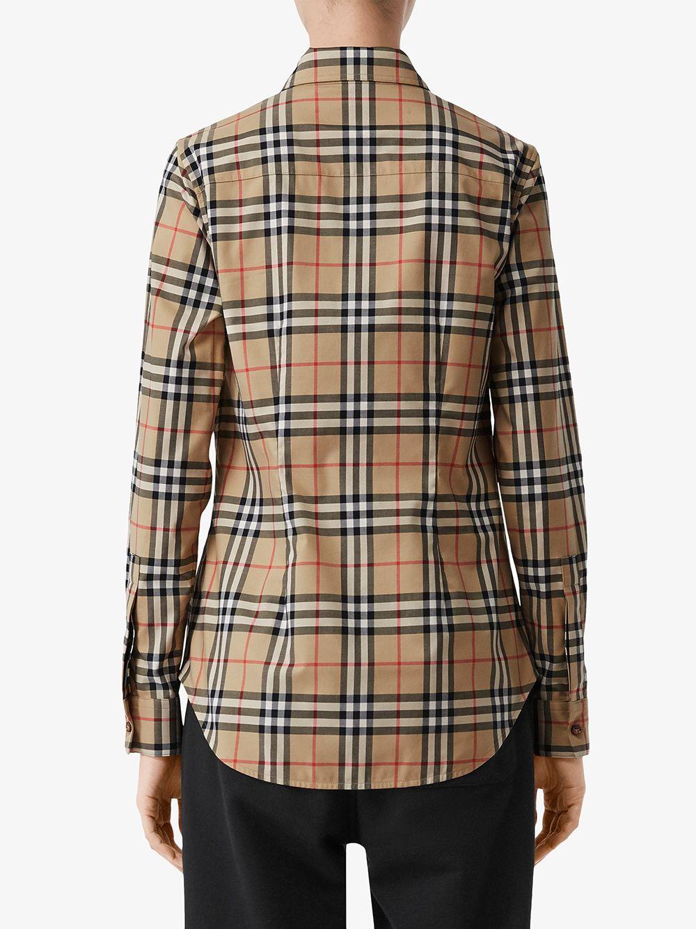 Vintage Check button-down shirt 8022284 ARCHIVE BEIGE BURBERRY