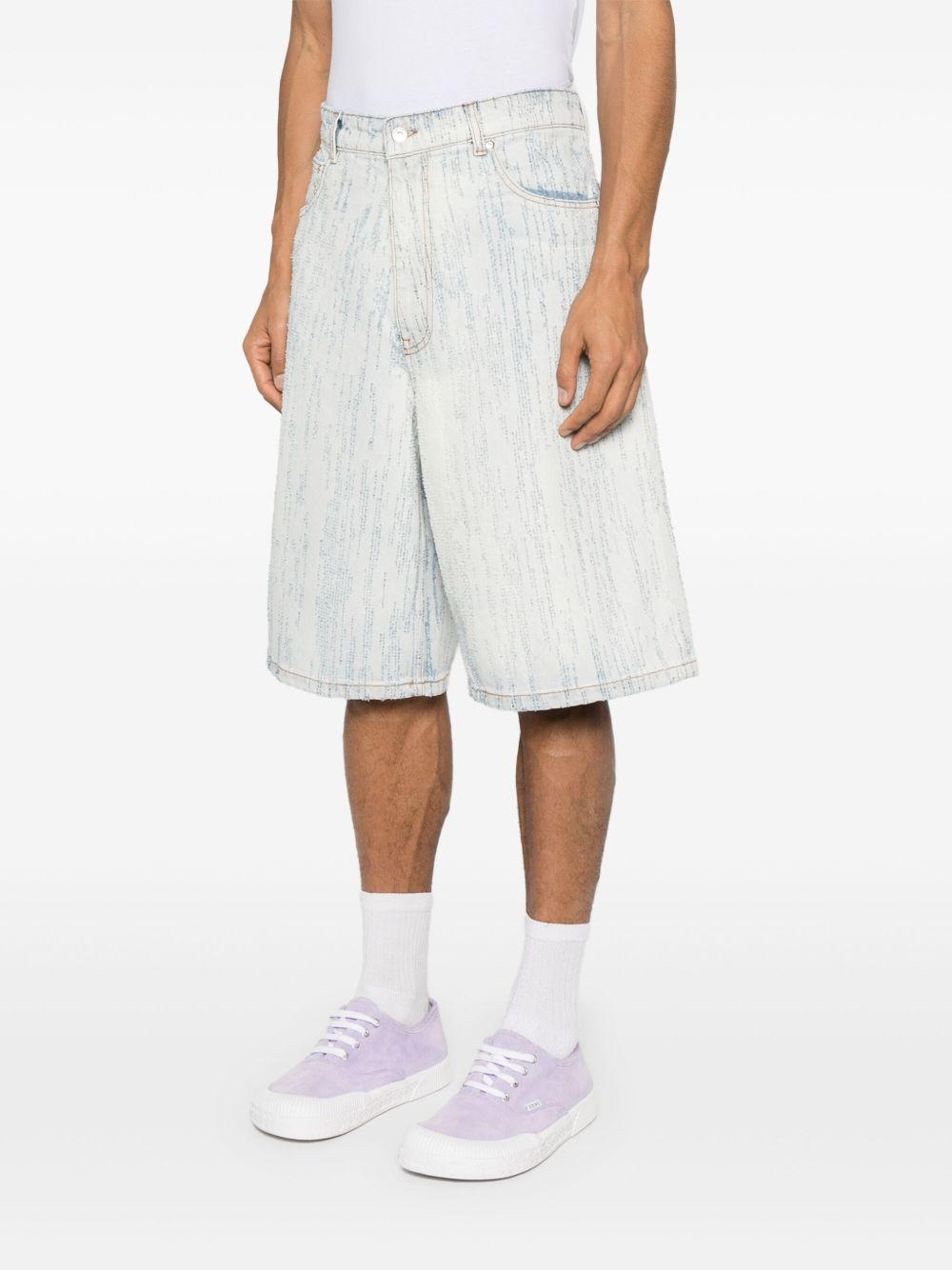 Denim bermuda shorts<BR/><BR/><BR/> 3840MB231 25708584 MSGM