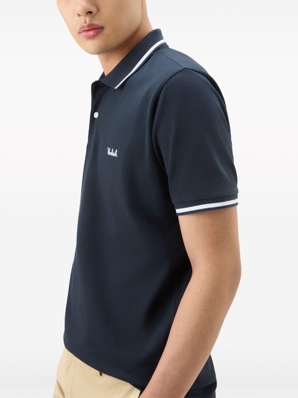 Monterey cotton polo shirt<BR/><BR/> CFWOPO0066MRUT2556 3989 WOOLRICH