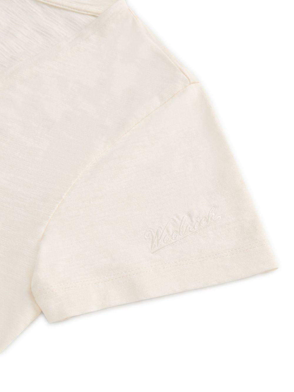 Cotton t-shirt<BR/><BR/><BR/> CFWWTE0108FRUT 40618887 WOOLRICH