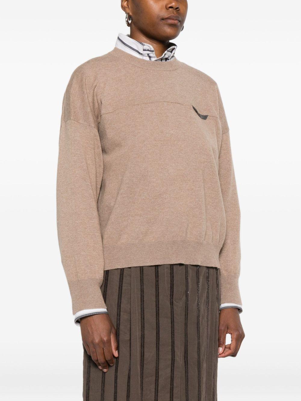 Monile sweatshirt M12212600 C4186 BRUNELLO CUCINELLI