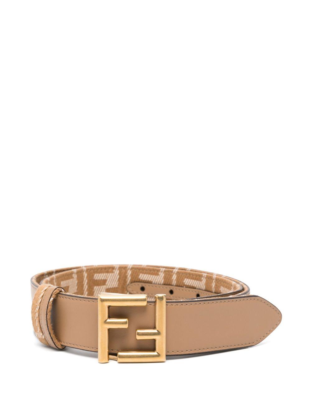 FF-buckle belt<BR/><BR/><BR/> 8C0686 AUNMF1SNJ FENDI