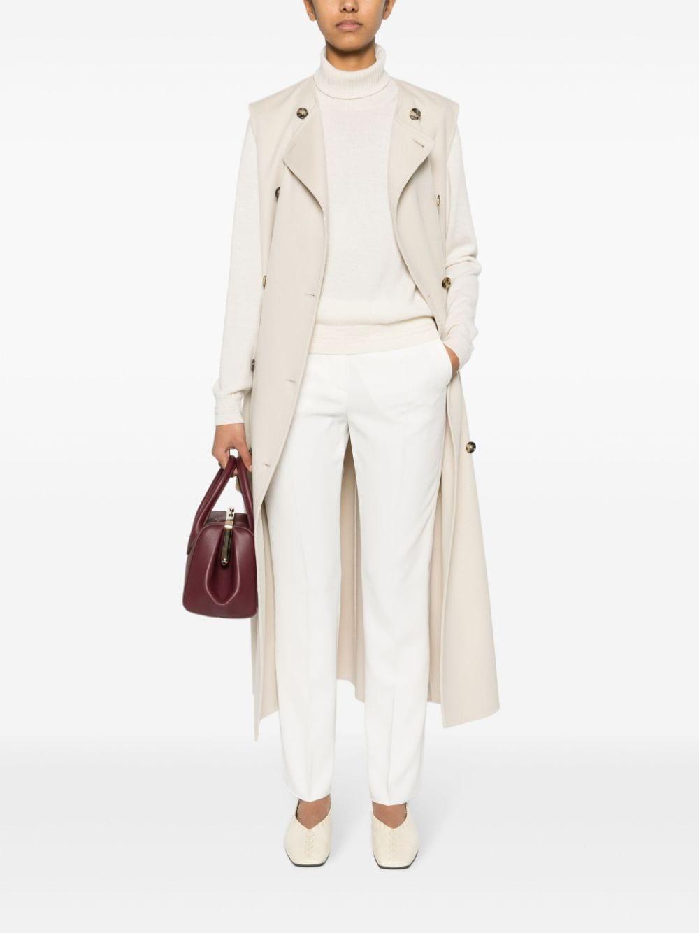 pressed-crease straight trousers<BR/><BR/><BR/> 2411131054 IDONEO001 PIANOFORTE MAX MARA