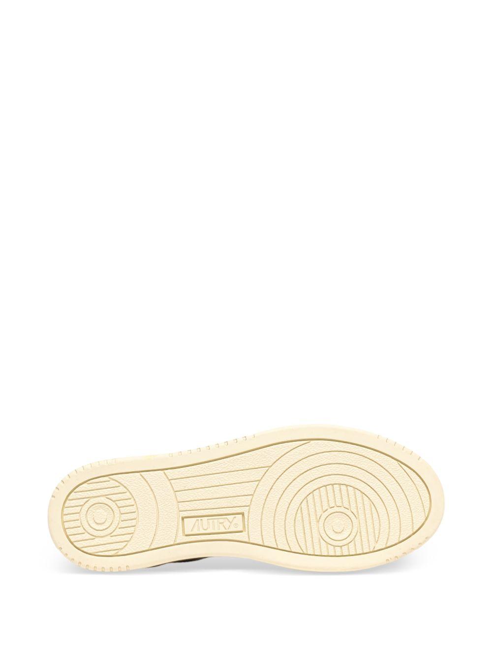 MEDALIST PLATFORM SNEAKERS PTLW PK01WHITE/GREY AUTRY