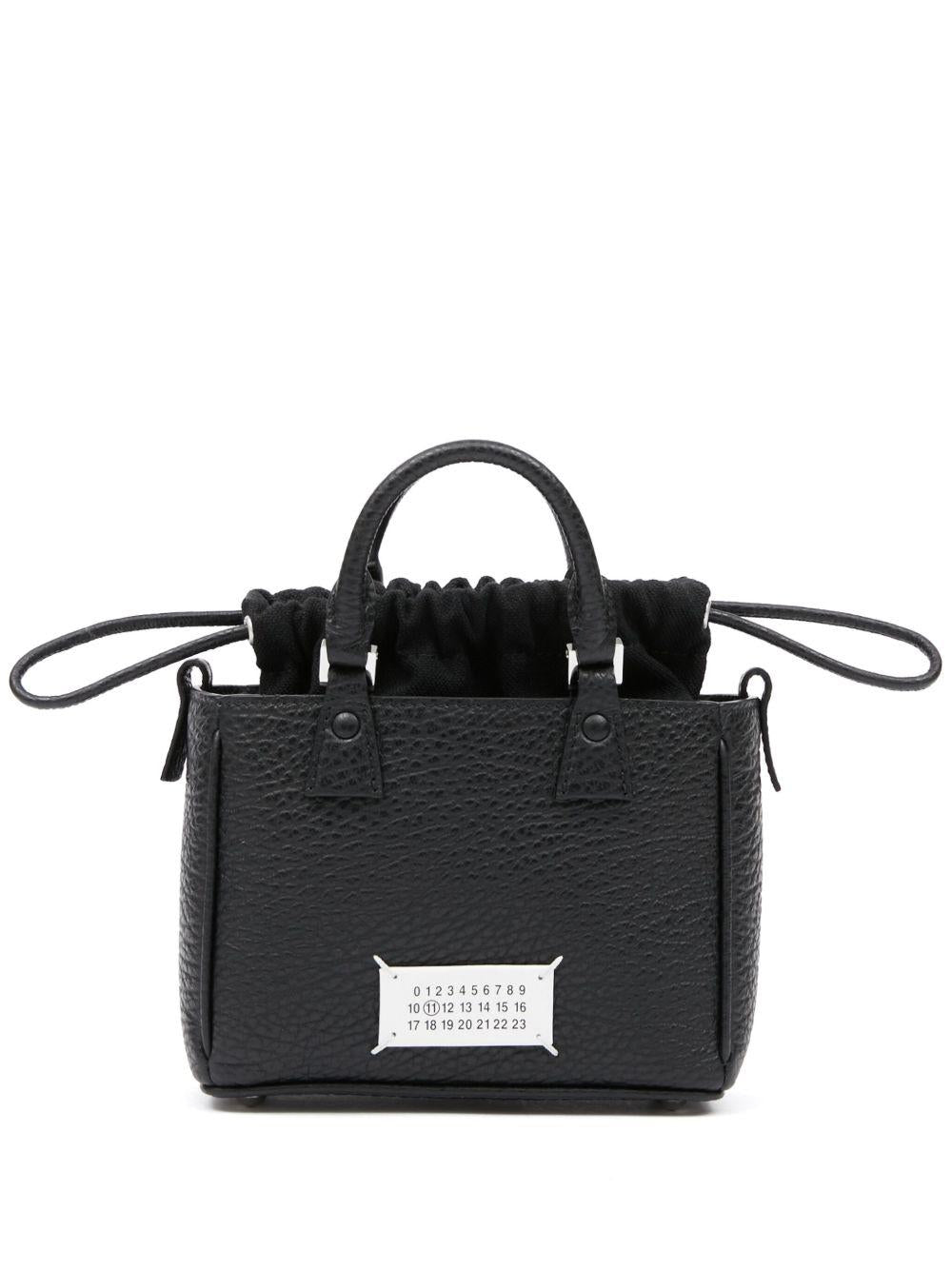 5AC Horizontal leather tote bag<BR/><BR/> SB1WG0046 P4348T8013 MAISON MARGIELA