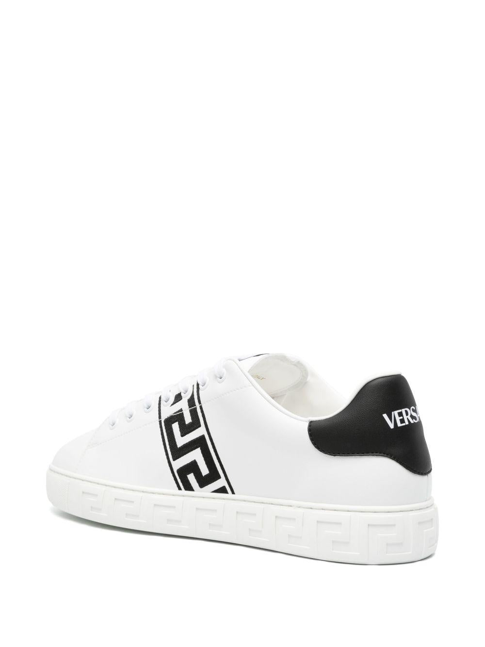 Greca embroidered sneakers 1014460 1A007762W020 VERSACE