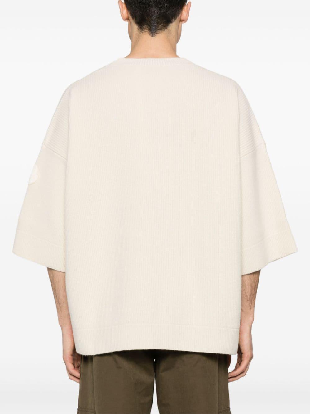 Logo patch sweatshirt 9C00001 M1115034 MONCLER x ROC NATION by JAY Z