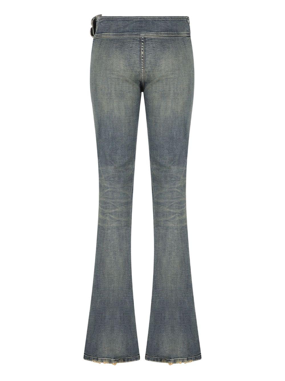 Buckle Bootcut Pants 851346 TTW893394 BALENCIAGA