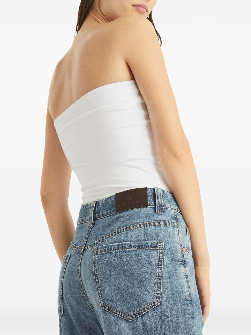 Contemporary Loose Trousers in Lightweight Denim MH192P5565 C8982 BRUNELLO CUCINELLI