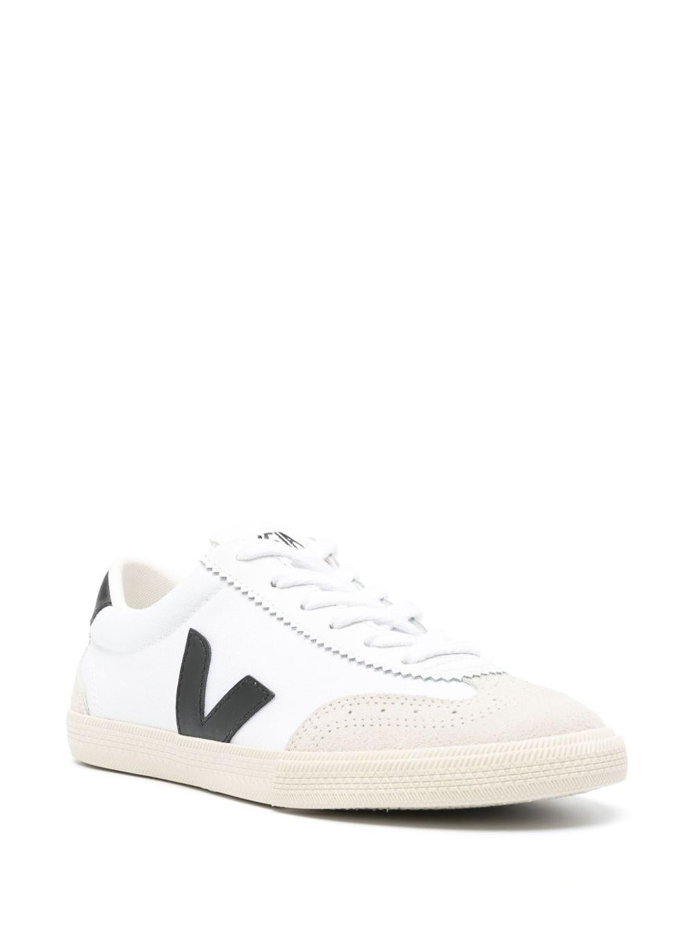 V-10 panelled sneakers<BR/><BR/><BR/> VO0103524 WHITE/BLACK VEJA