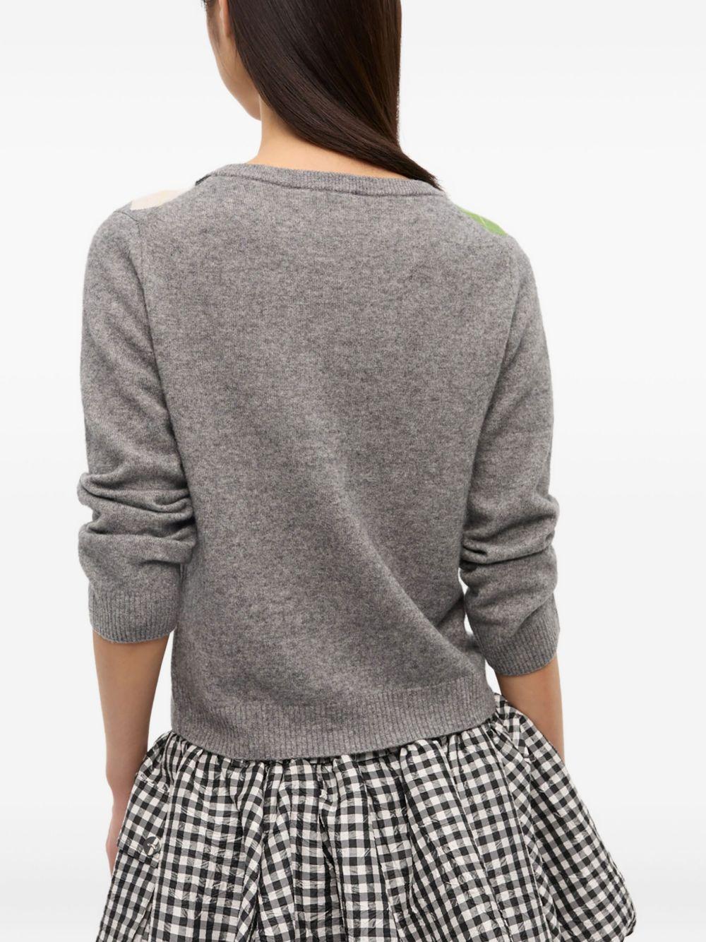 Check Cardigan K2512 921 GANNI