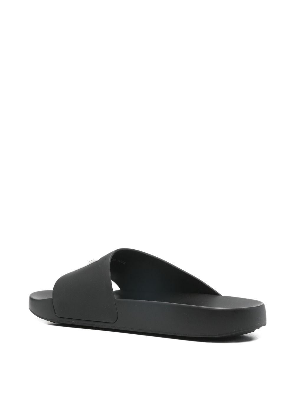 Label Slide mules in rubber BH302MH1XL 001 GIVENCHY