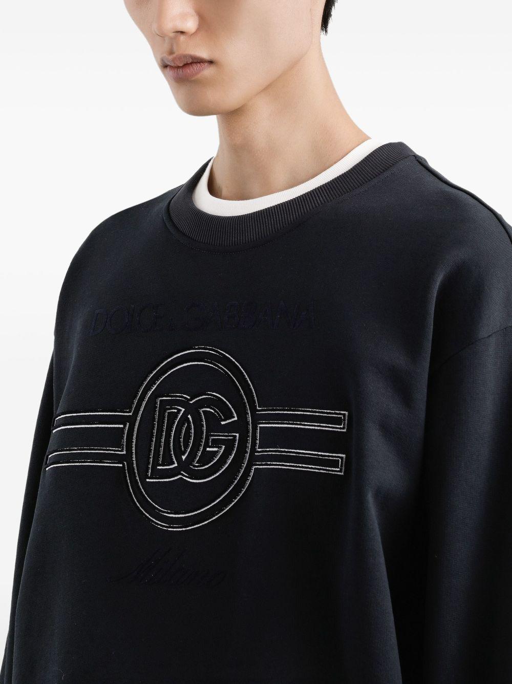 Sweatshirt with embroidery G9AHSZ G7PGBB0665 DOLCE & GABBANA