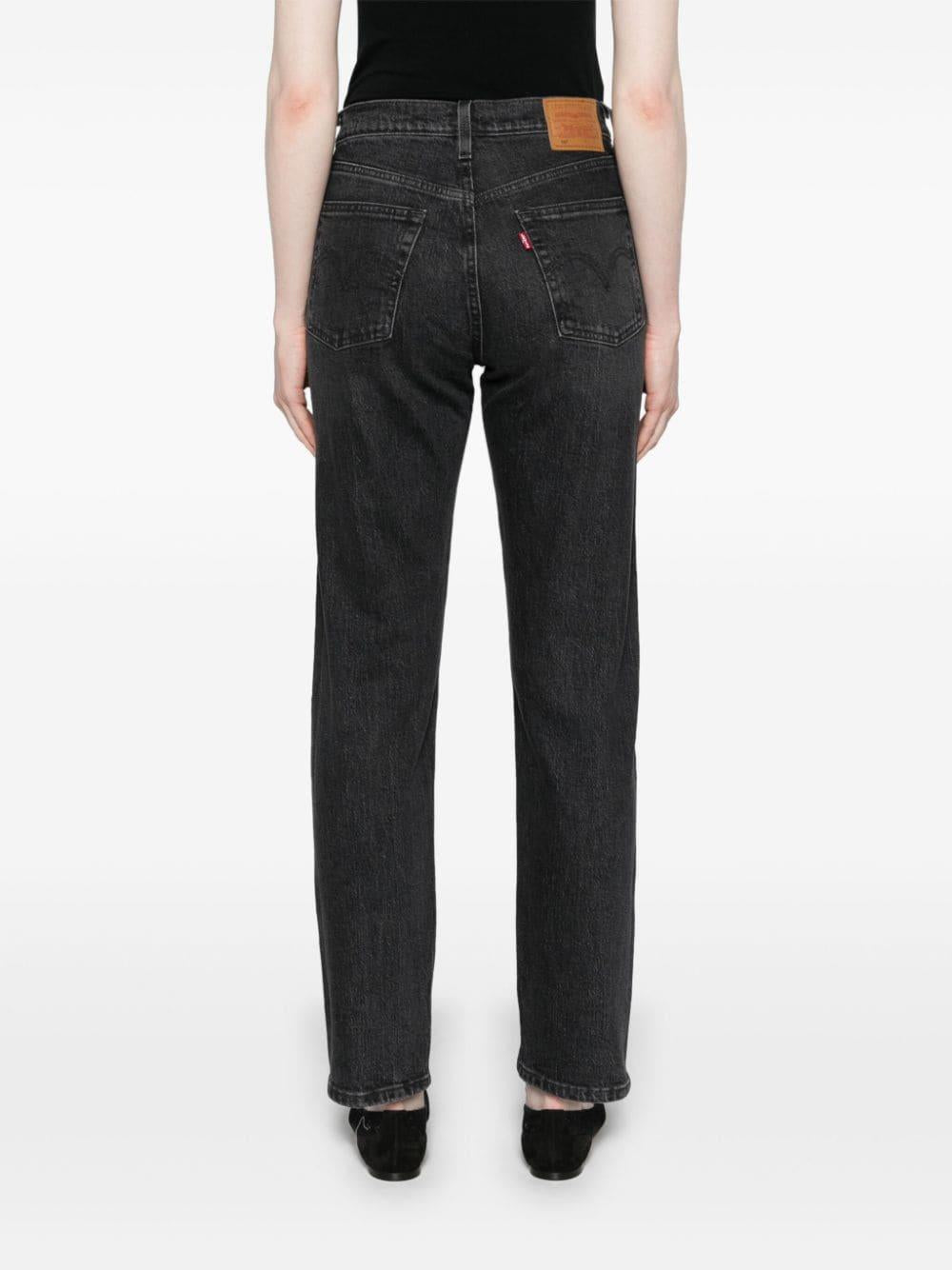 501 mid-rise straight-leg jeans<BR/><BR/> 36200 0304 LEVI'S