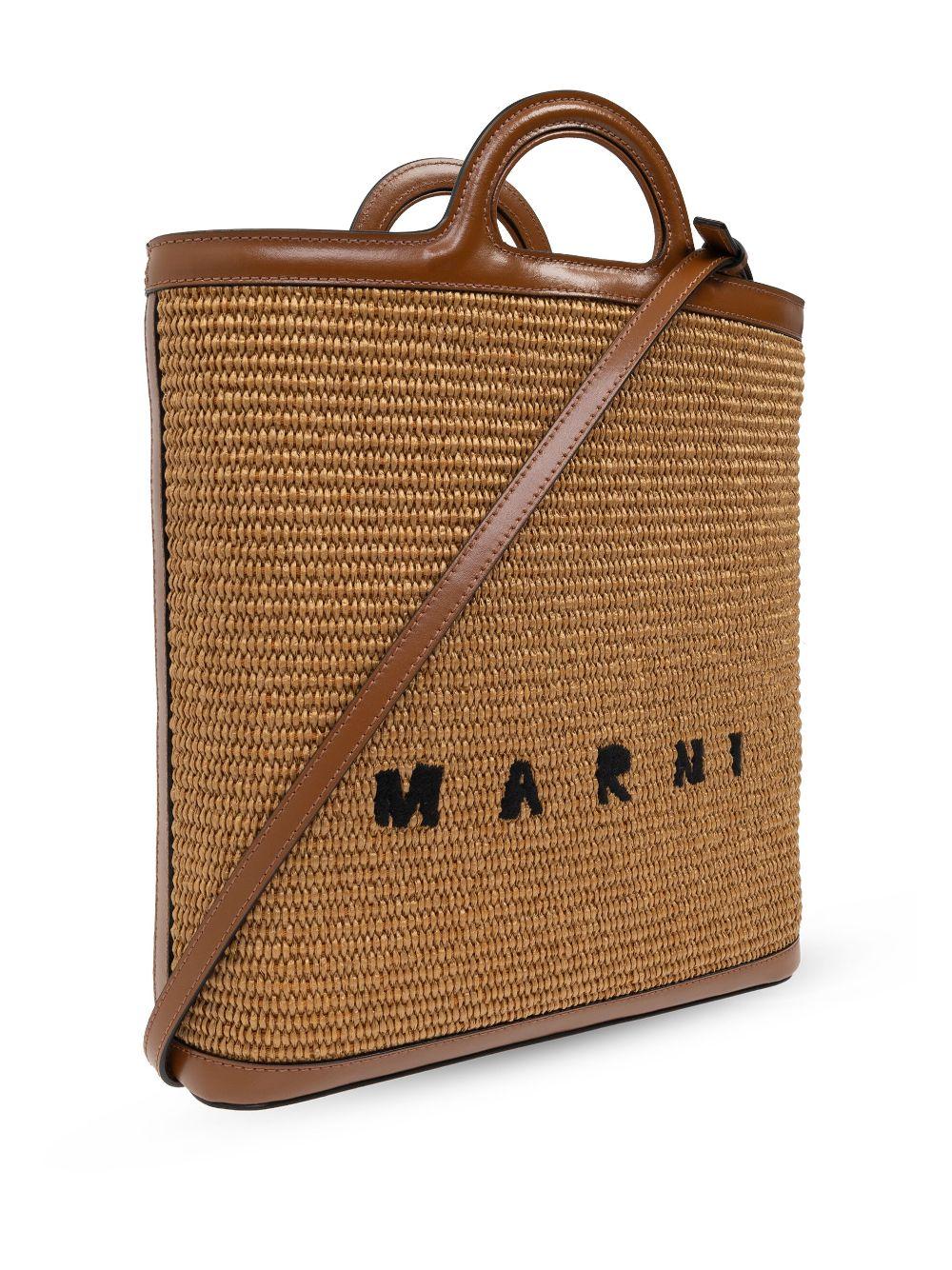 Tropicalia straw tote bag<BR/><BR/> SBMP0179Q0 P386000M50 MARNI
