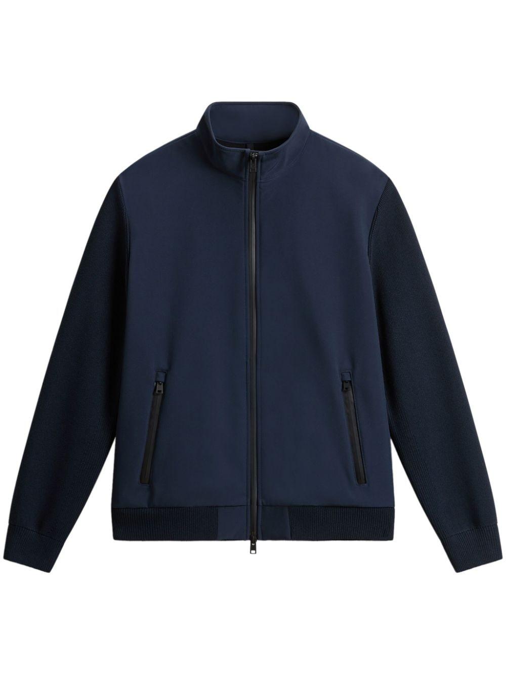 Soft Shell Hybrid jacket<BR/><BR/><BR/> CFWOOU0921MRUT3611 3989 WOOLRICH