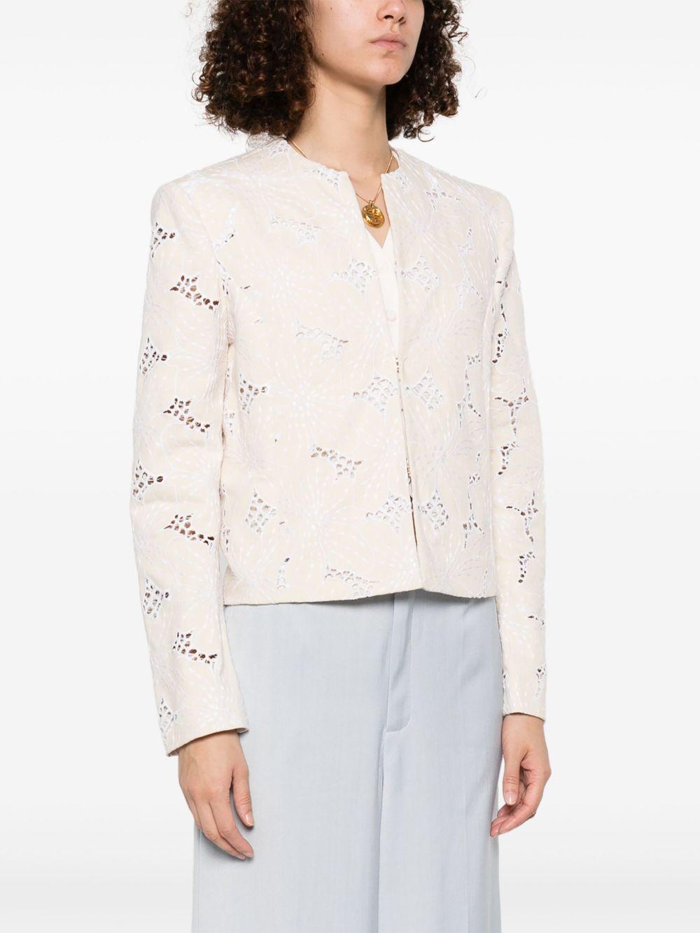 Embroidered jacket<BR/><BR/><BR/> 78AAQ508 NR005716 GENNY