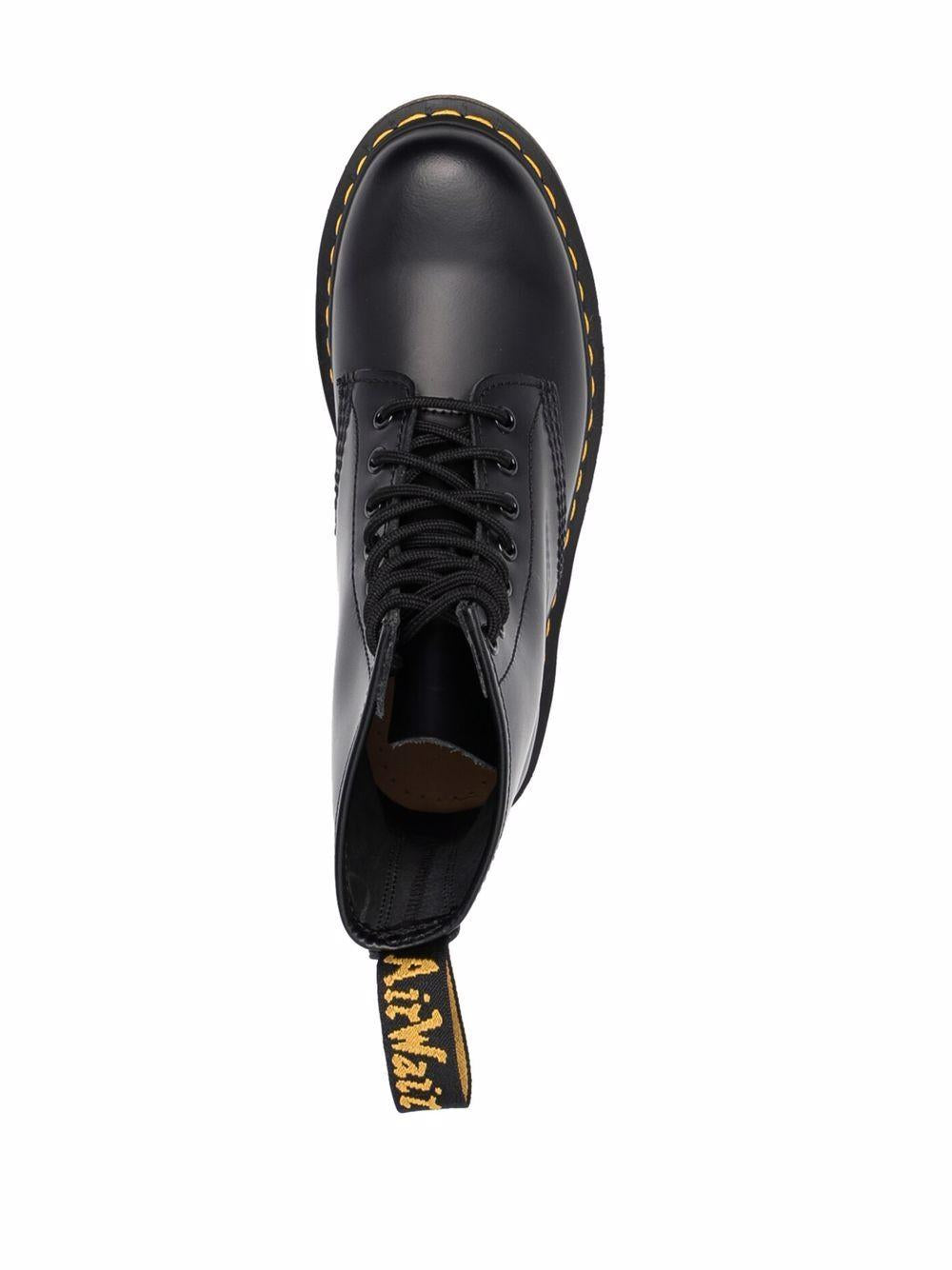 1460 smooth-leather boots 11822006 1460BLACK DR. MARTENS