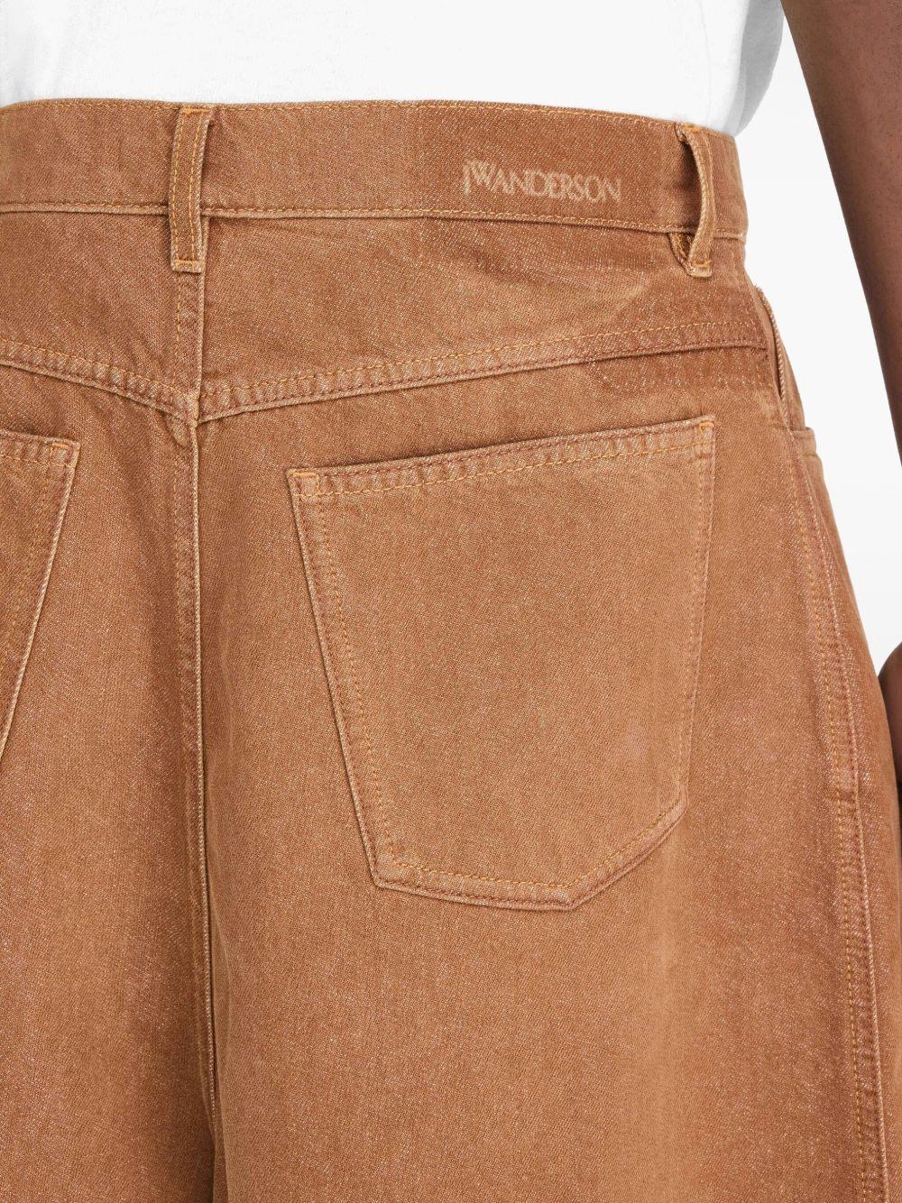 Wide-leg denim shorts<BR/><BR/> DT0114 PG1756405 JW ANDERSON
