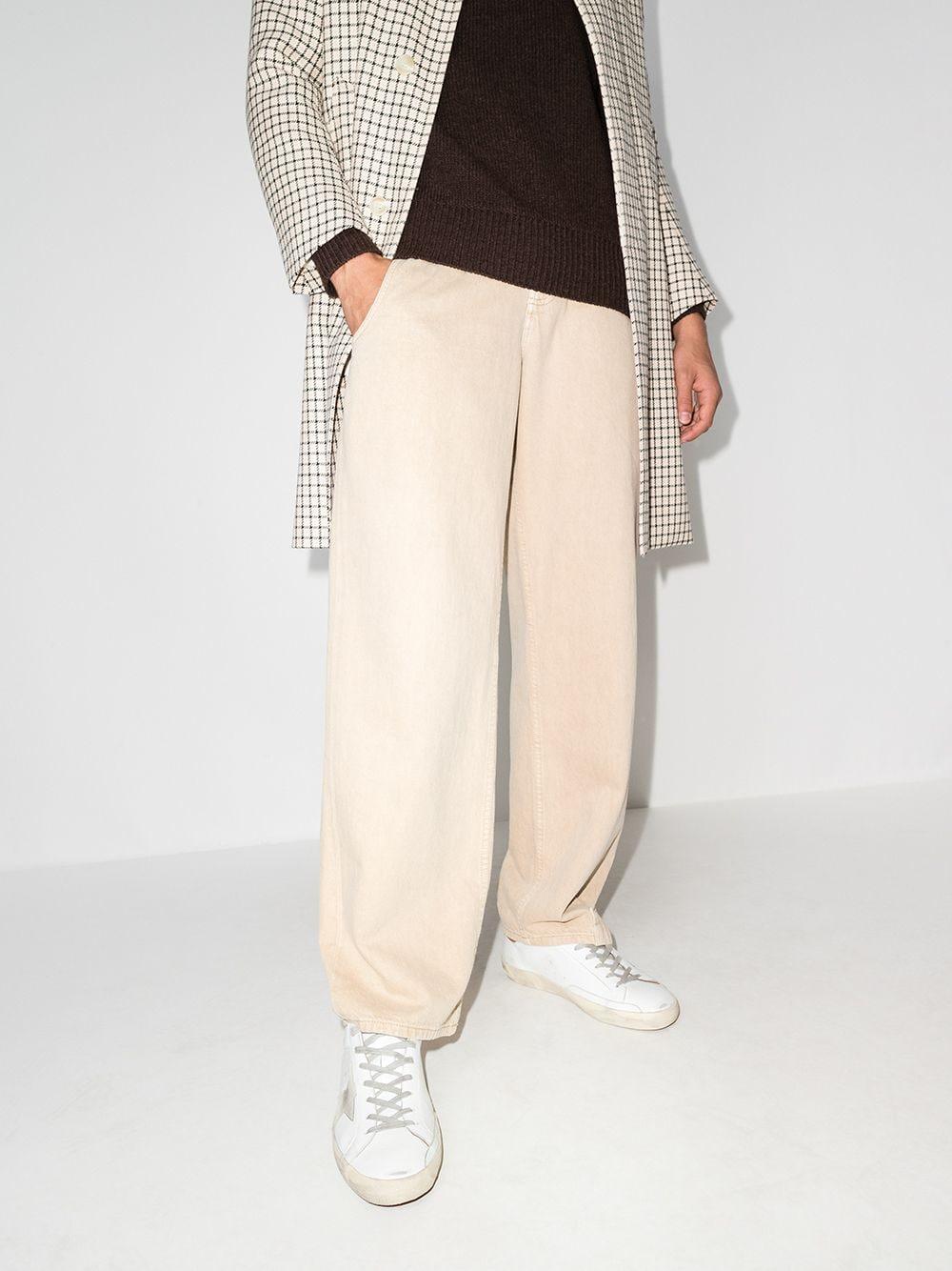 White/brown/grey leather Super-Star low-top sneakers GMF00102 F00218210803 GOLDEN GOOSE