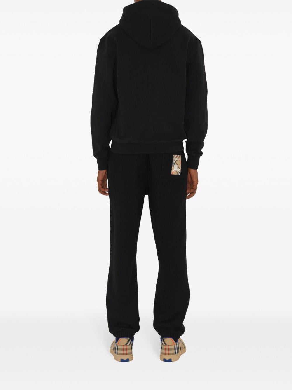 Checked cotton track pants<BR/><BR/><BR/> 8102278 A1189 BURBERRY