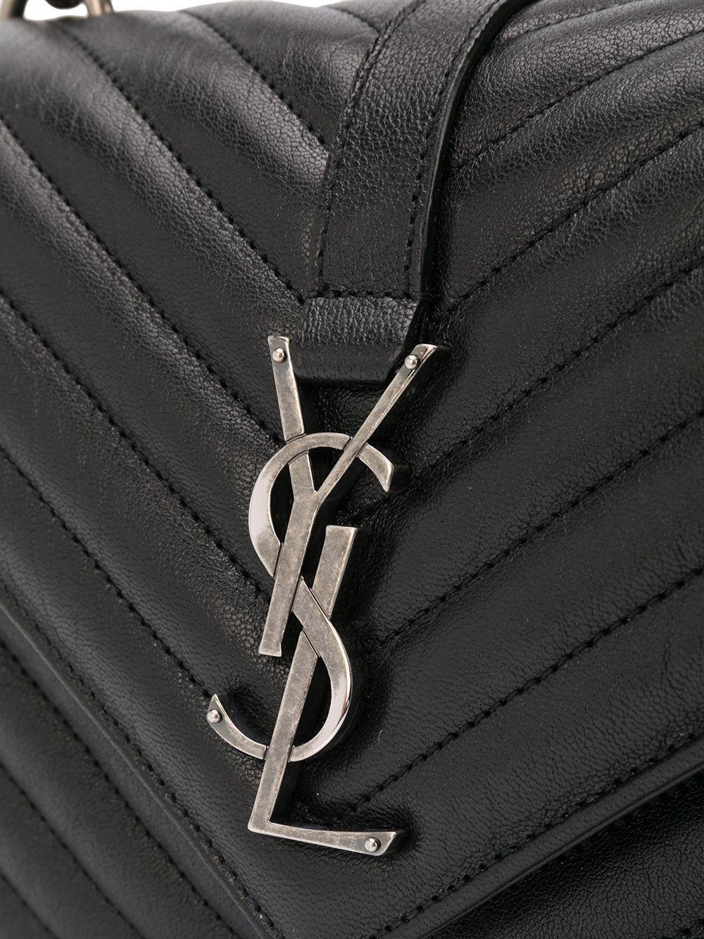 Medium College shoulder bag 600279BRM04 1000 SAINT LAURENT