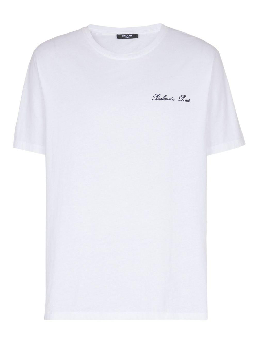 embroidered t-shirt FH1EG000BC68 GAB BALMAIN