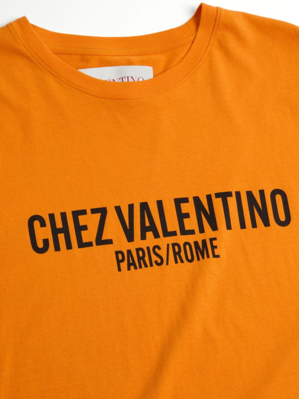 Chez Valentino T-shirt<BR/><BR/><BR/> 6V3MG16PAPG 146 VALENTINO GARAVANI