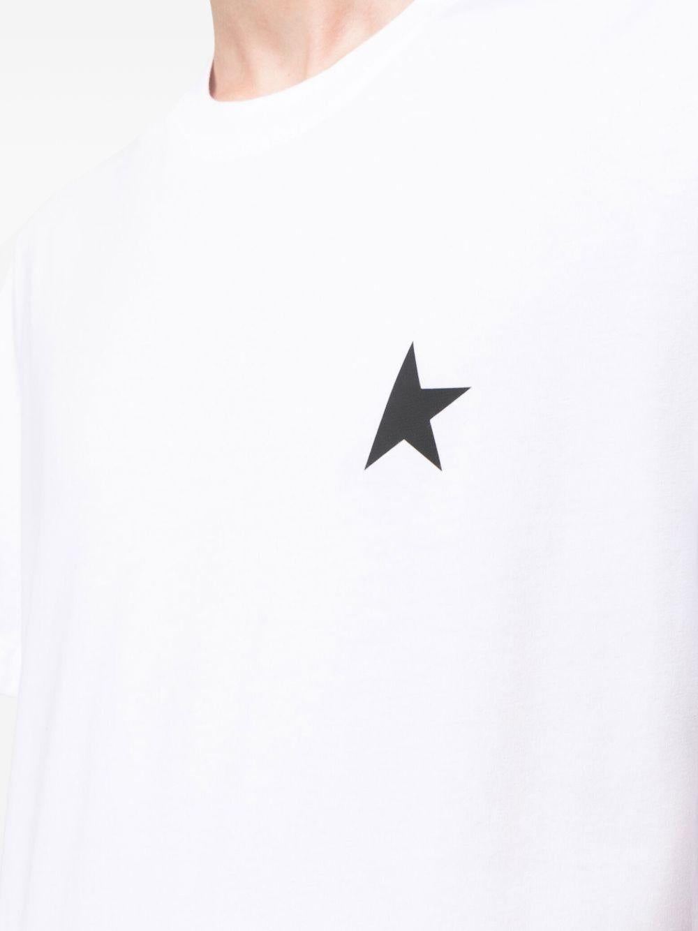 One Star-logo short-sleeve T-shirt GMP01220 P00059310364 GOLDEN GOOSE