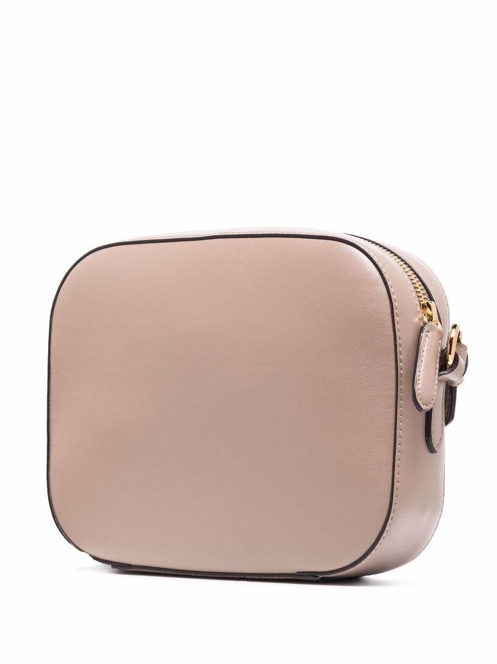Moss grey faux leather Stella Logo camera bag 700266 W85422800 STELLA McCARTNEY