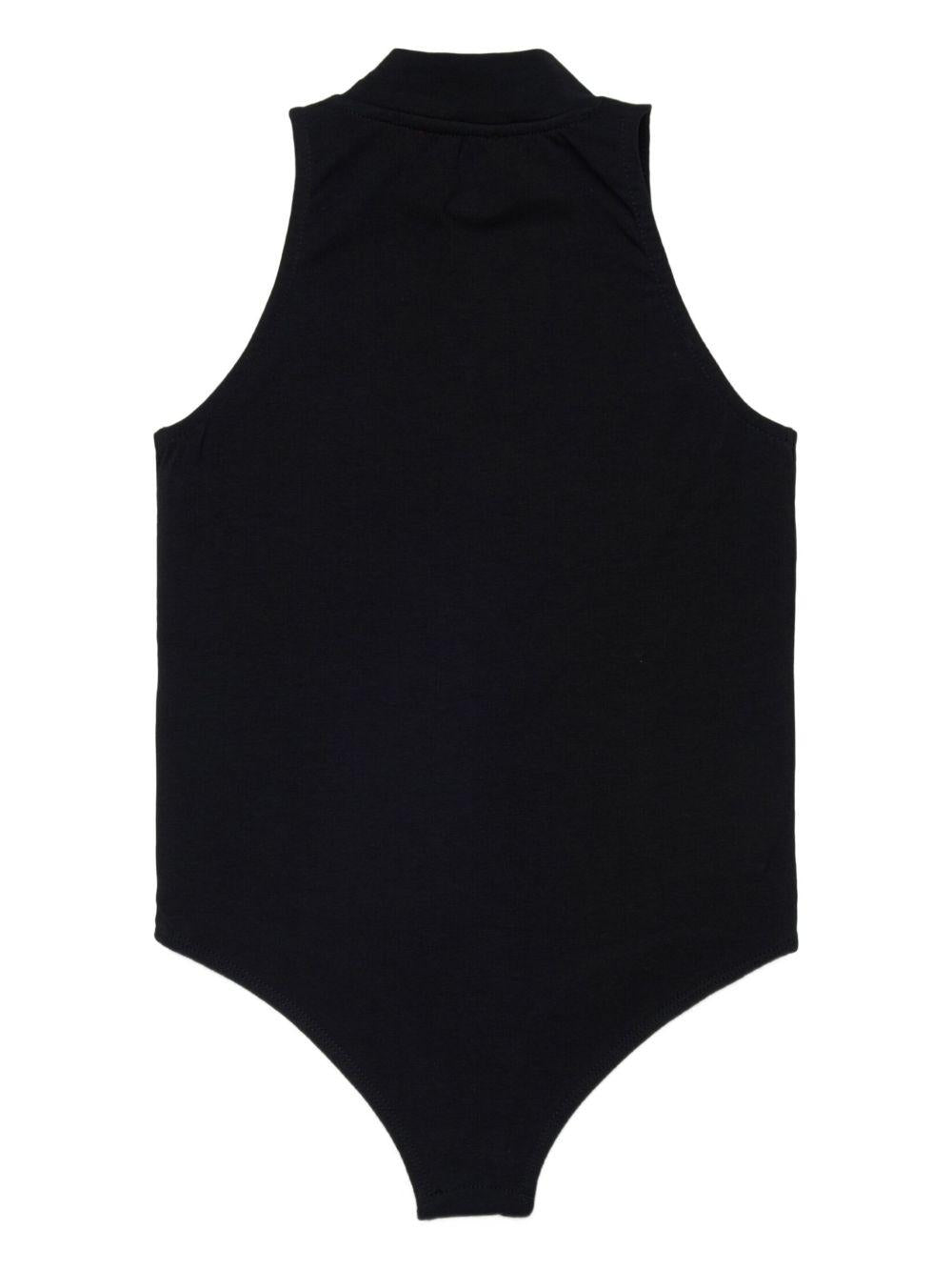 Cotton bodysuit with Oval D embroidery J02577 KYA0LK900 DIESEL KIDS